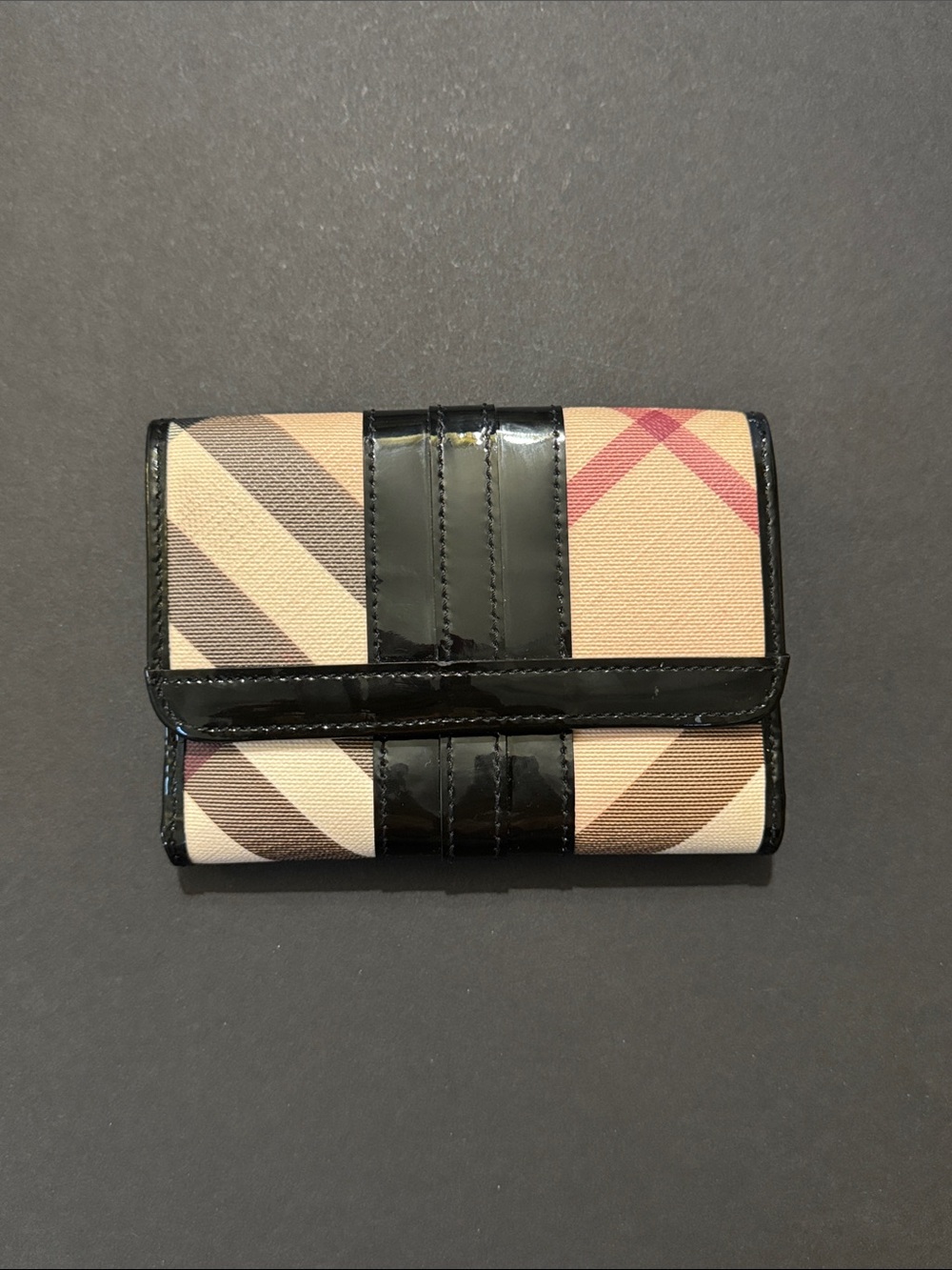 Burberry Patent Wallet